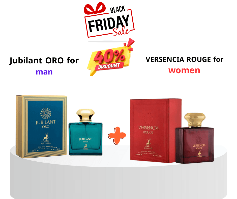 VERSENCIA ROUGE 100 ml + Jubilant ORO 100 ml